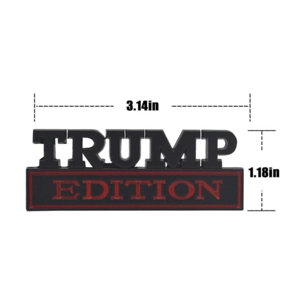 GeeGeeTop Calcomanía universal de Trump Edition de_2