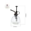 OFFIDIX Botella de riego de cristal transparente 6.3_2