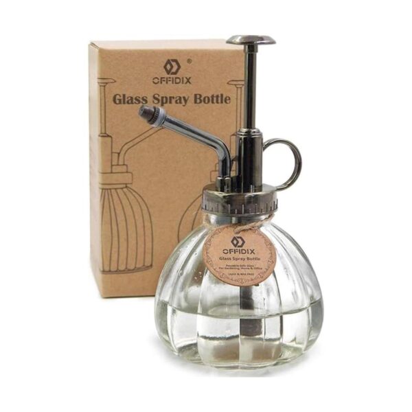 OFFIDIX Botella de riego de cristal transparente 6.3_1