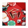 Mudder 20 estacas de metal para cuna con 18 agujeros para_5