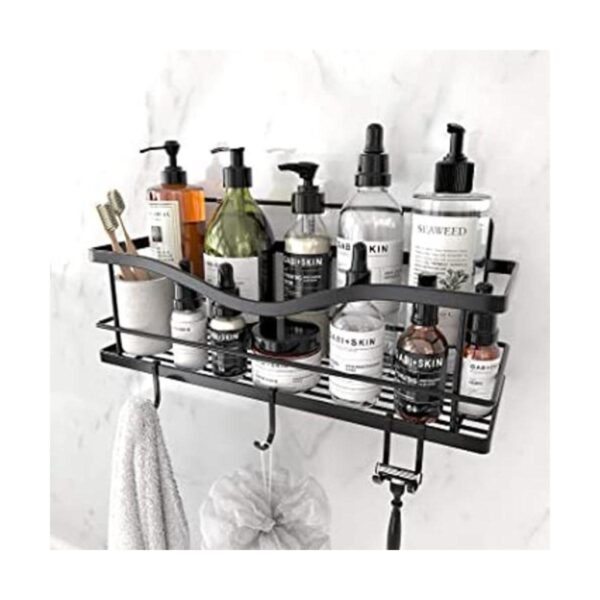 KINCMAX Estante de cesta de ducha organizador adhesivo_1