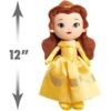 Just Play Vestido de peluche de princesa de Disney So_3