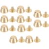 Paquete de 10 pies de cabeza de clavo plana remache bolso