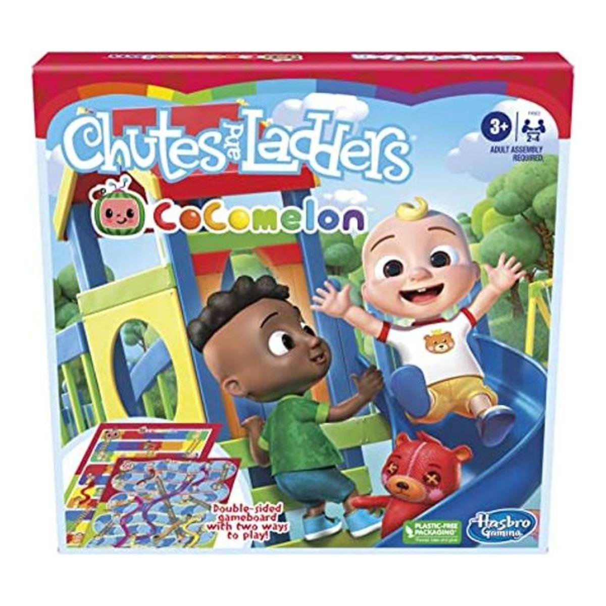 Hasbro Gaming Chutes and Ladders Juego de mesa CoComelon