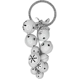Needzo Clúster de campana blanca para perilla de puerta