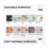 KINCMAX Shower Caddy Basket Shelf Adhesive DrillFree_6