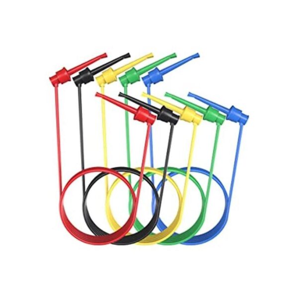 Goupchn Prueba de silicona conduce 5 unids minigrabber a_1