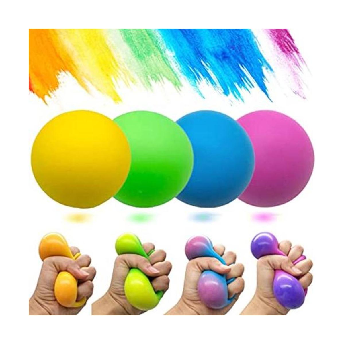 Eutreec Juguetes de bola de estrés que cambian de color
