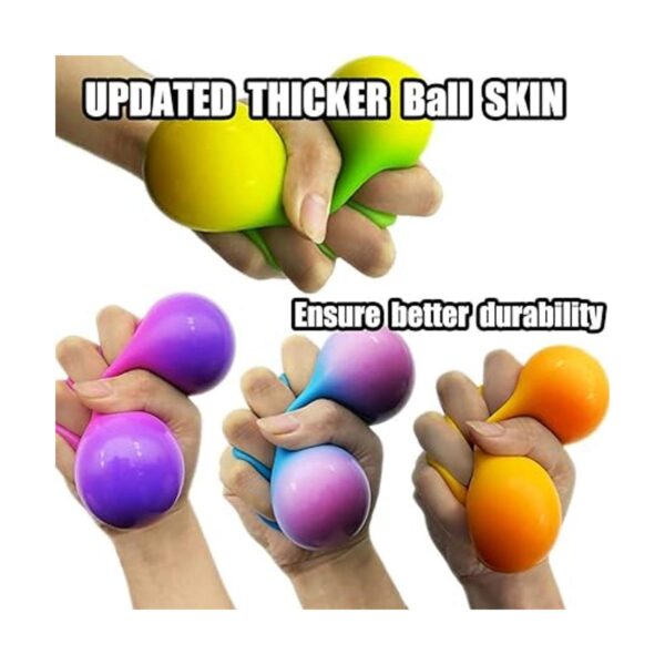 Eutreec Juguetes de bola de estrés que cambian de color_2