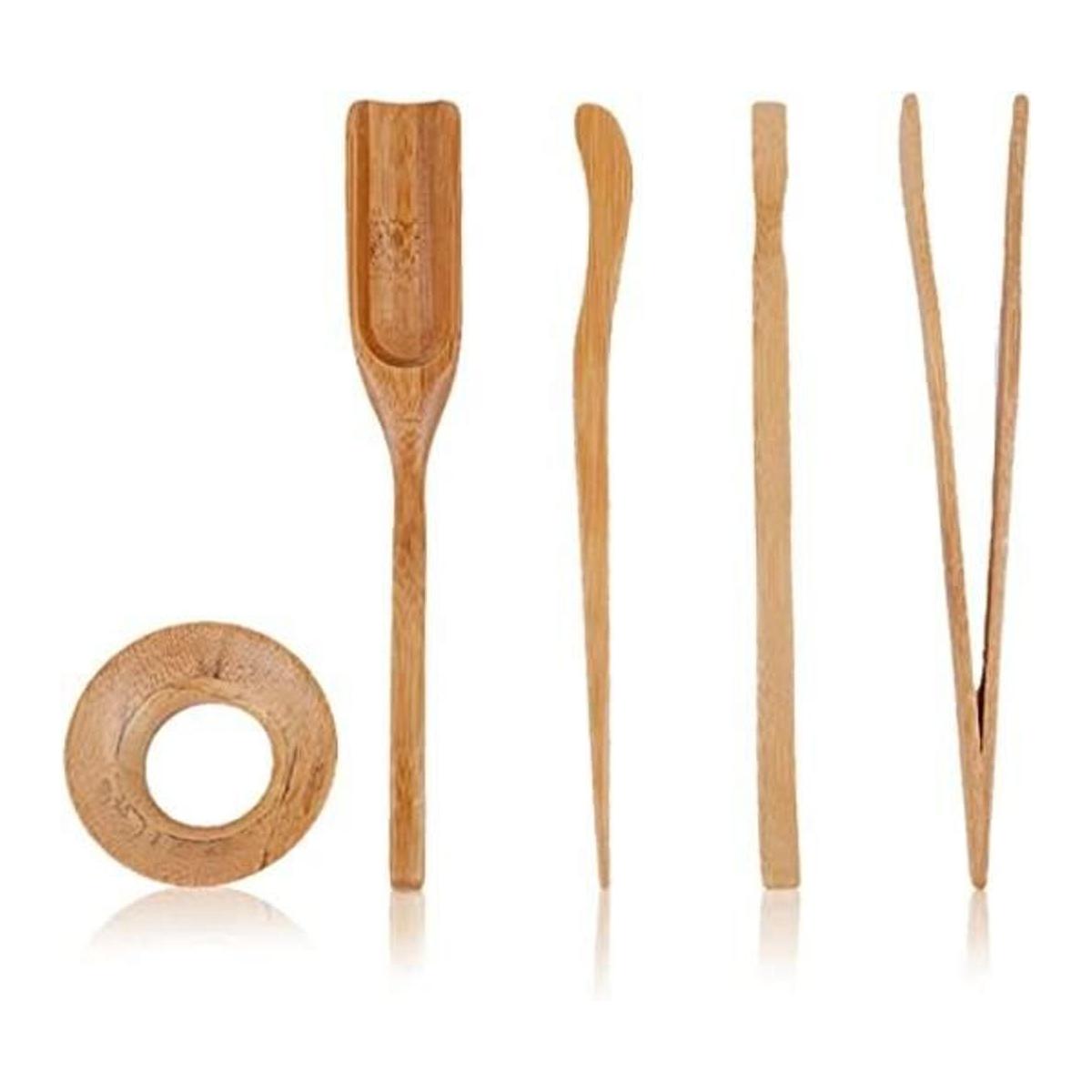 Juego de 5 piezas de té Gongfu portátil juego de