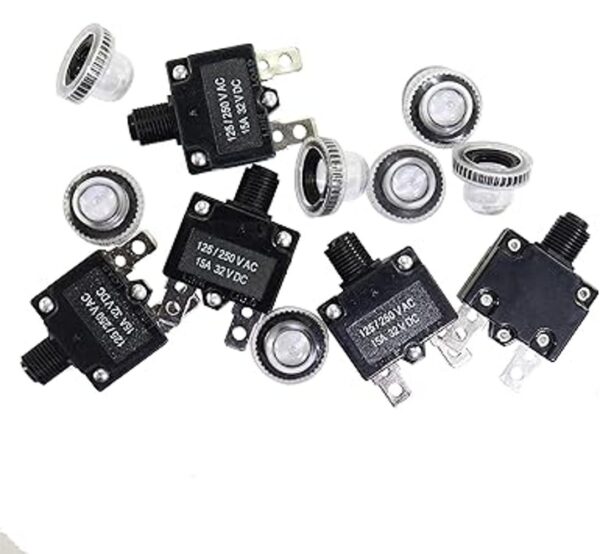 Fuzbaxy 5 disyuntores de 5 10 15 20 30 amperios con