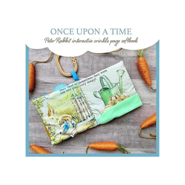 KIDS PREFERRED Peter Rabbit Libro suave con mordedor y_2