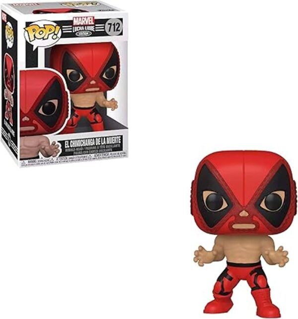 POP Marvel Luchadores Deadpool Multicolor Estándar_3