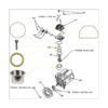 K0650 Compresor de Aire Cilindro Manga y Anillo de