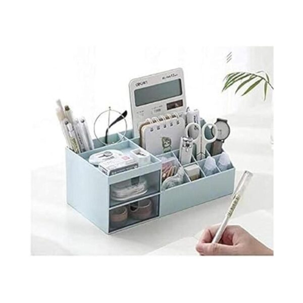 Organizador de escritorio mesita de noche con cajones para_5