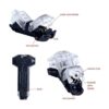 Nicelux Cableado T Conector 1 Pin para empalme de alambre_4