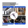 Nicelux Cableado T Conector 1 Pin para empalme de alambre_5