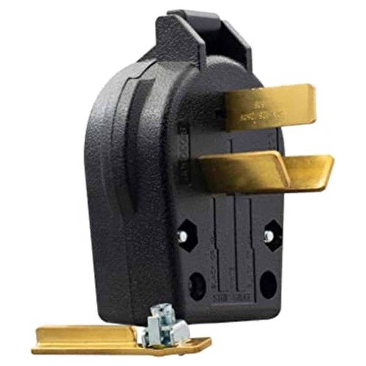 ELEGRP NEMA 1030P y NEMA 1050P enchufe angular 4 clavijas