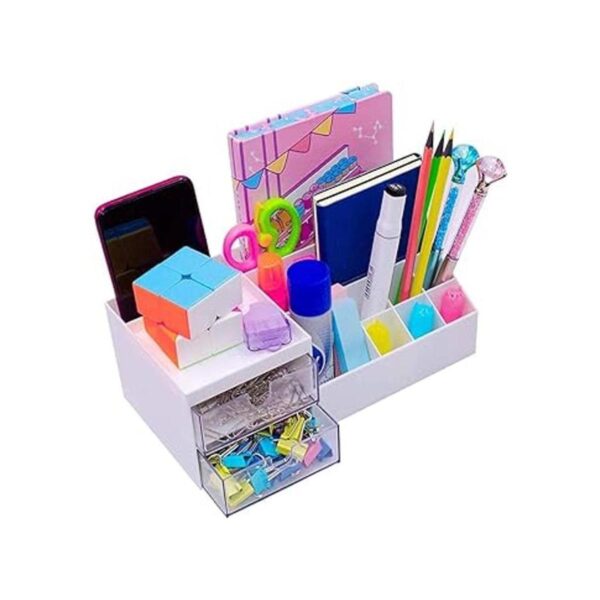 Organizador de escritorio mesita de noche con cajones para_6