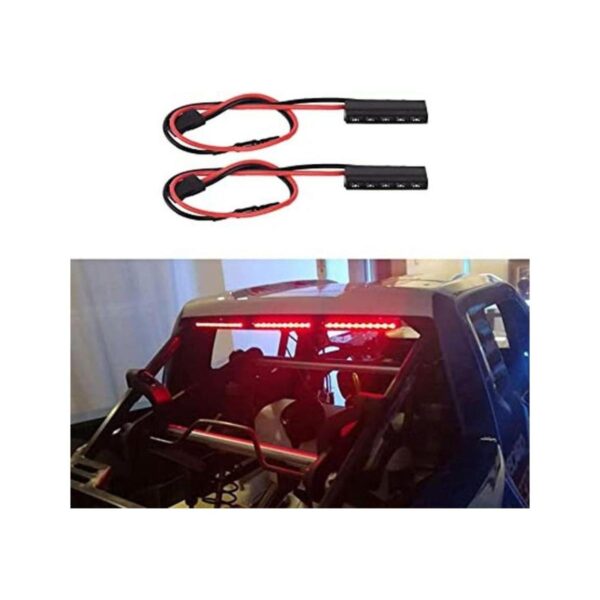 INJORA Luces LED RC 2 piezas de luz de freno exaltada RC_1