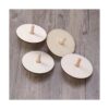 NUOBESTY 20 piezas de bricolaje de madera Spinning Tops_6