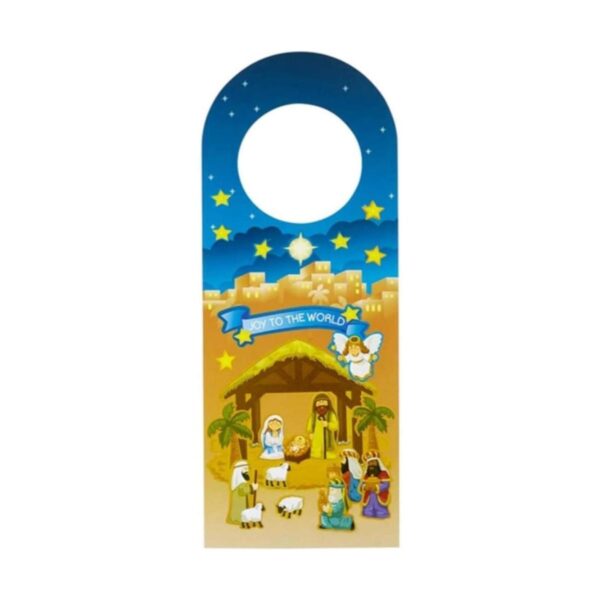 Create Your Own Nativity Juego de 6 colgadores de Navidad_5