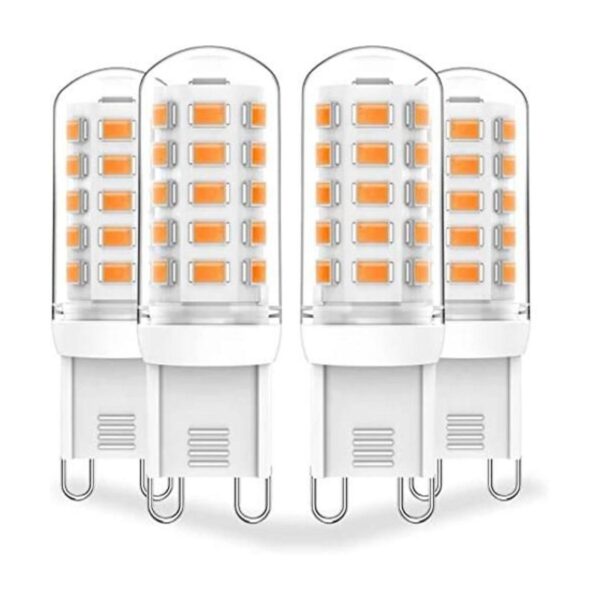 Lososuch Bombillas LED G9 regulables de 3 W T4 de 30 W_1