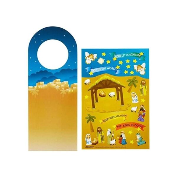 Create Your Own Nativity Juego de 6 colgadores de Navidad_6