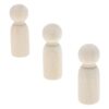 Muñecas de clavijas de madera kit de muñeca de clavijas