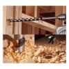 MAXCRAFT Wood Auger Bits 12 Diameter with 9inch Length_3