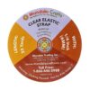 Mandala Crafts Elástico transparente ligero de 14 pulgada_3