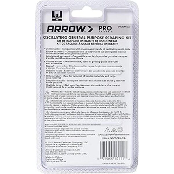 Arrow OSCSCSCPK2A Kit de cuchilla raspadora de uso
