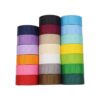 Cintas de tela de grogrén de 1 pulgada 20 colores 2