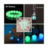 Cuentas de piedra solar luminosa que crecen en la
