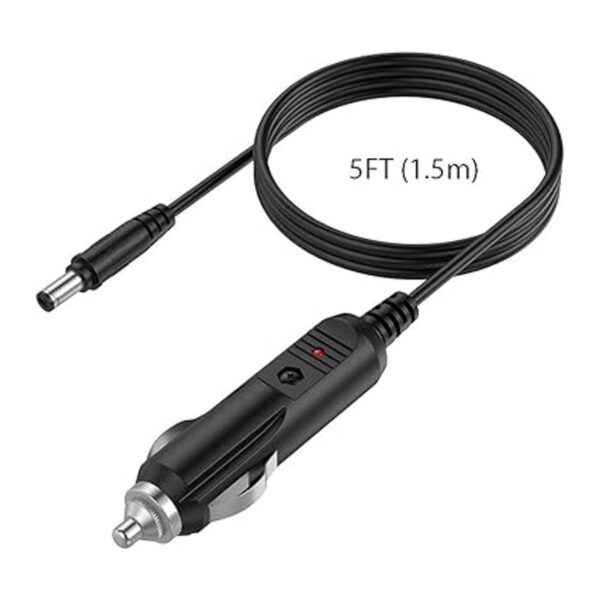 LIANSUM Cargador de coche DC de 12 V 2 A cable de_6