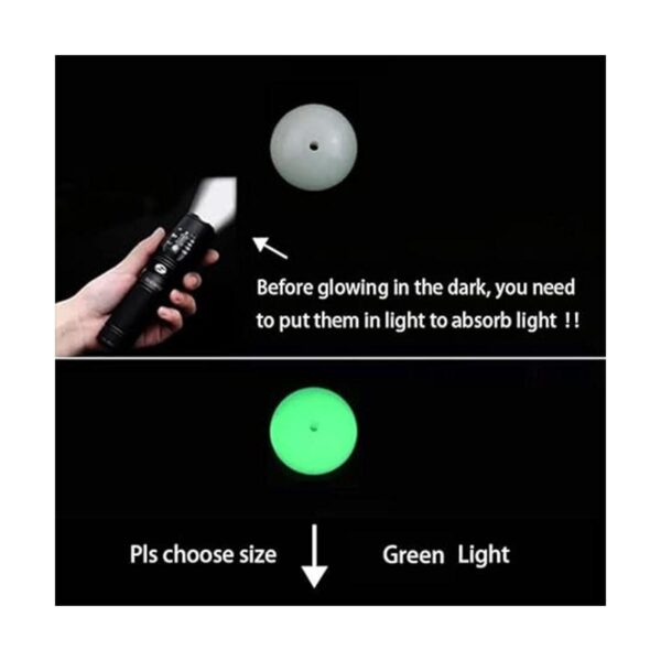 Cuentas de piedra solar luminosa que crecen en la