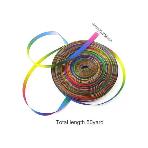 Honbay Cinta de satén de doble cara de 50 yardas de cinta