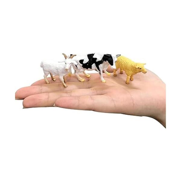 Juego de 24 figuras de animales de granja realistas de_5