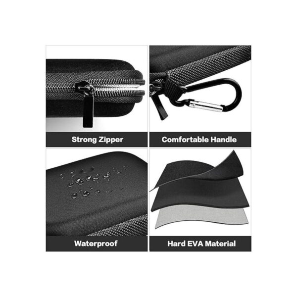 Funda rígida compatible con SanDisk 500 GB 1TB 2TB 4TB_3