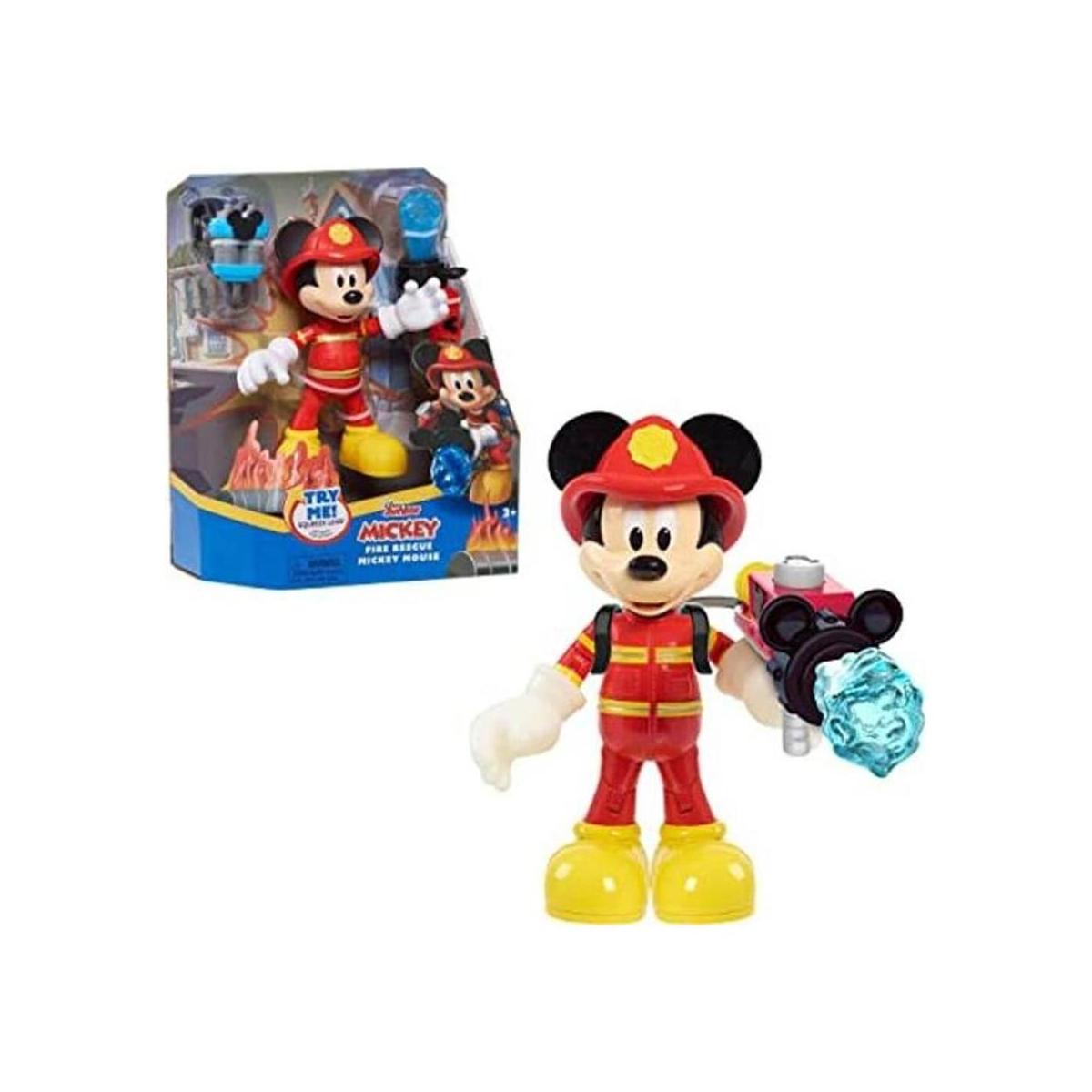 Disney Junior Fire Rescue Mickey Mouse Figura y