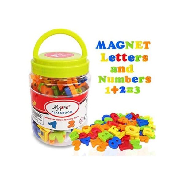 Letras y números magnéticos del alfabeto para niños_1