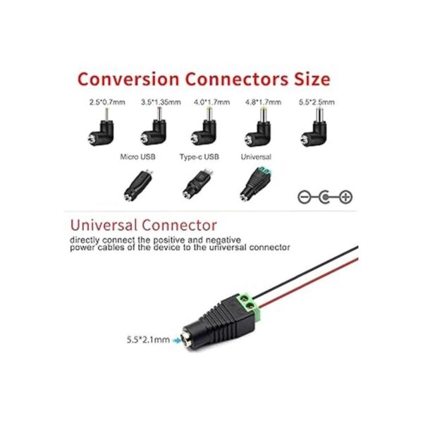 MEROM Cable de alimentación universal de 5 V CC tipo C_2