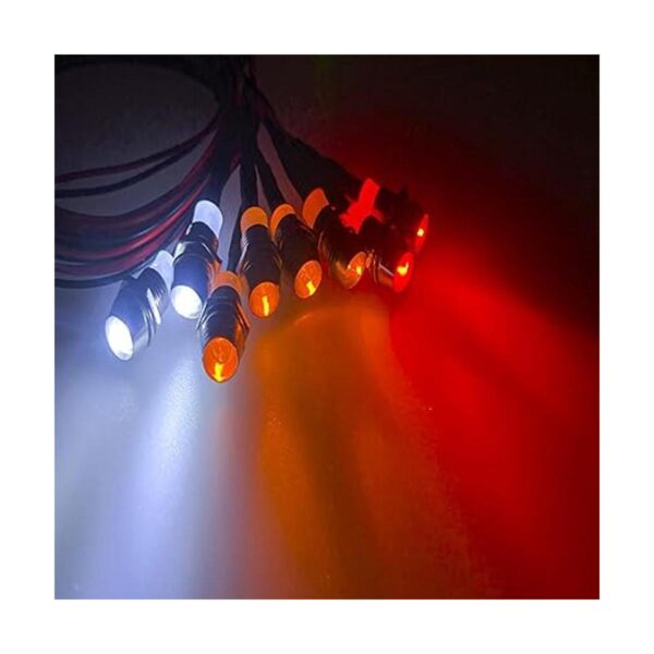 HIRCQOO Juego de 2 faros delanteros LED para coche 8_2