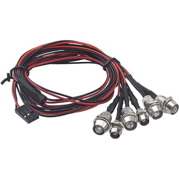 HIRCQOO Juego de 2 faros delanteros LED para coche a