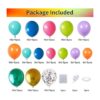 Kit de guirnalda de globos de arco iris 84 piezas de_2