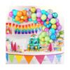 Kit de guirnalda de globos de arco iris 84 piezas de_4