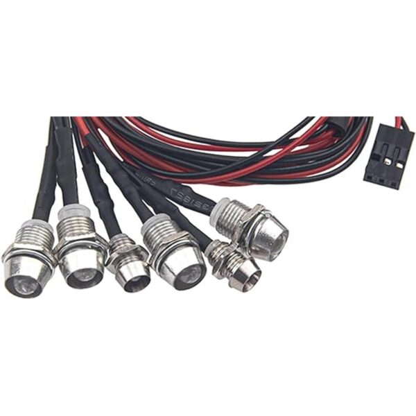 HIRCQOO Juego de 2 faros delanteros LED para coche a