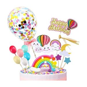 MOVINPE Decoración de pastel de feliz cumpleaños_1