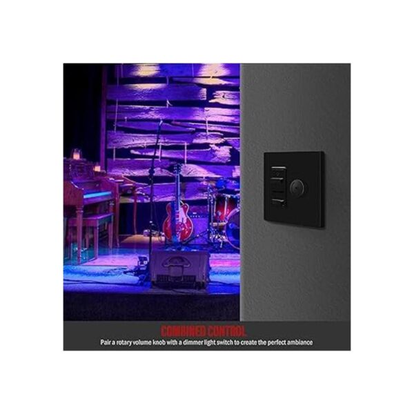 ENERLITES Placa de pared combinada para interruptor de