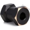 INJORA Hub hexagonal RC de 0.472 in con ruedas de latón_3
